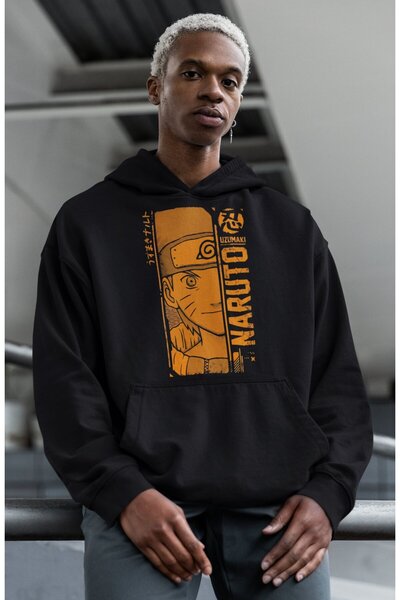 SEVBANO هودي ناروتو أوزوماكي مطبوع للجنسين قصة فضفاضة أنيمي