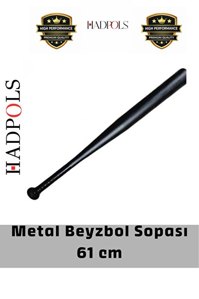 HadPols #BeyzbolSopası 61cm Kırılmaz Çelik Kaymaz Saplı Dengeli Araba Bagaj U...