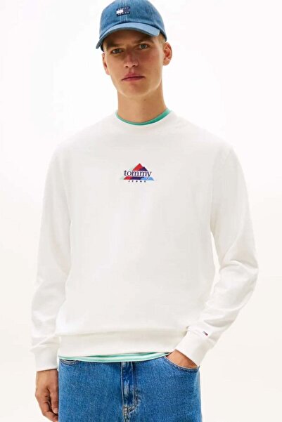 Tommy Jeans Erkek Sweatshirt-DM0DM22418