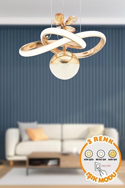 RANA AVİZE AKSESUAR RANA LEDLİ 3 RENK KORİDOR AVİZESİ