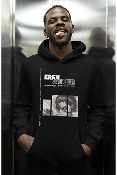 SEVBANO هودي إيرين ييغر أتاك أون تايتن مطبوع للجنسين قصة فضفاضة بشخصيات أنمي