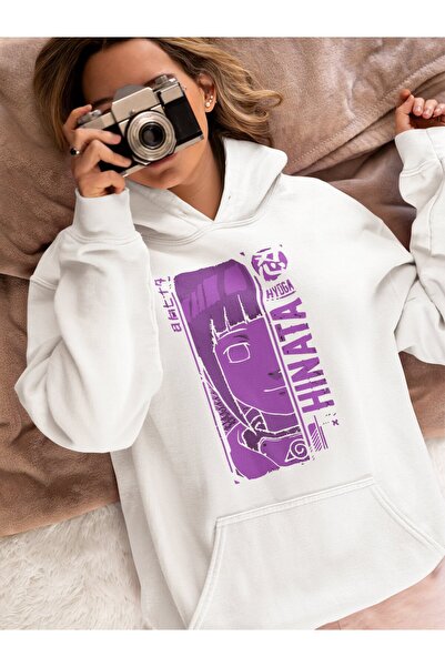 SEVBANO هيناتا هيوغا مطبوع هوديي أنيمي ناروتو للجنسين قصة فضفاضة