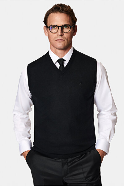 Abdullah Kiğılı Regular Fit Plain Wool Sweater