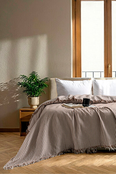 CÇE HOME TEKSTİL Modern Multi-Purpose Bed Cover Pique 220 X 240cm