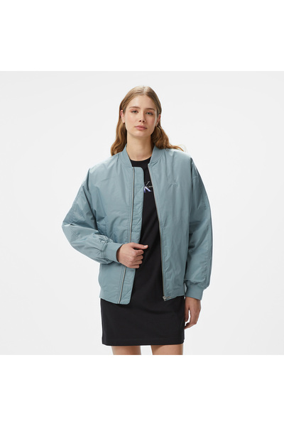 Calvin Klein Kadın Gri Mont