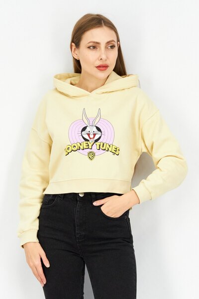 Don't Call Me Jennyfer Women Hood Graphic Print Hoodies, Yellow