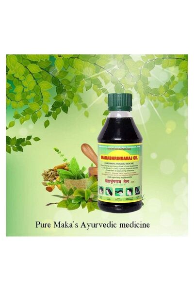 MAHABHRINGARAJ زيت الشعر ماكا أيورفيدا من راما كريشنا فيدوت أيورفيدا 50 مل