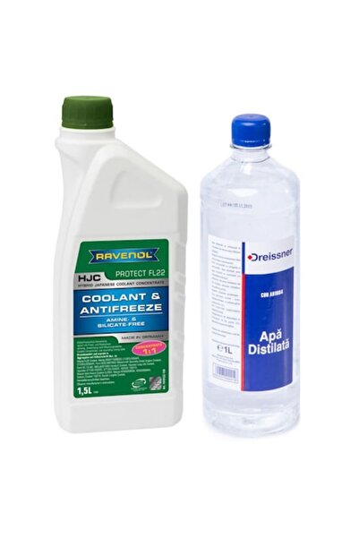 RAVENOL HJC Protect FL22 Green Antifreeze Package
