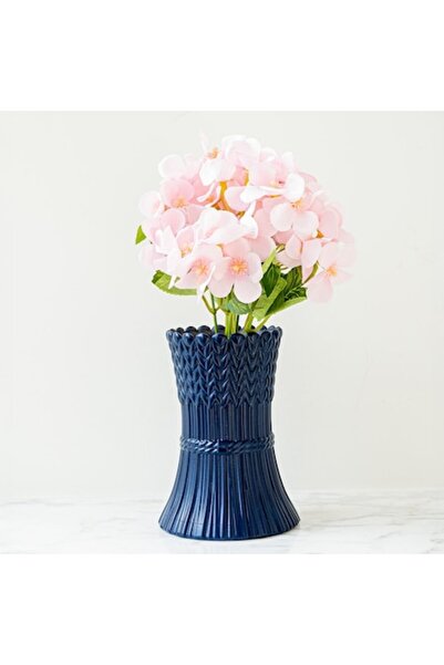 OEM Braided Vase + 1 Artificial Begonia Flower