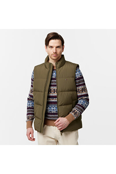 Tommy Hilfiger Erkek Haki Yelek