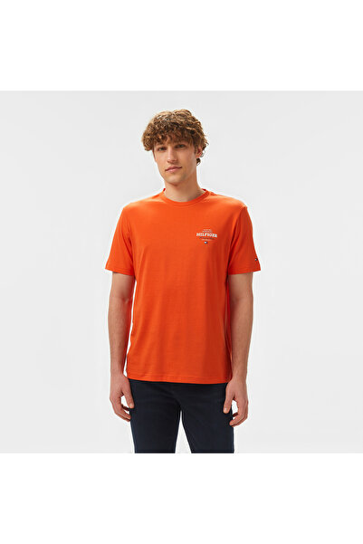 Tommy Hilfiger Erkek Turuncu T-Shirt