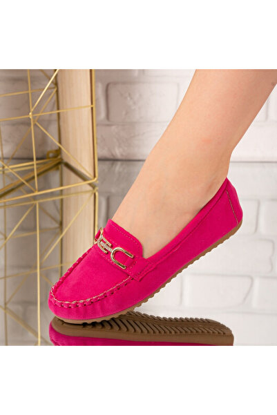 Sofia Store Pantofi dama casual din piele ecologica intoarsa cu accesoriu Car...