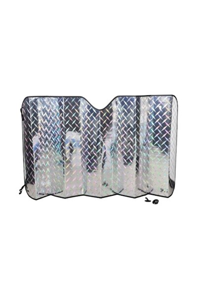 AUTOMAX Parasolar auto rigid, 130x60 cm, design holografic,