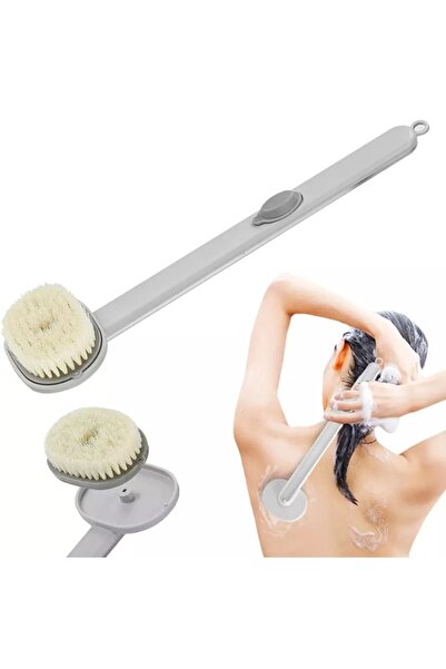 Zenorius Bath brush with long handle and removable head – effective cleaning ...