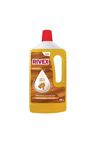 Rivex Set of 4 x Rivex Parquet Cleaning Solution, Almond, 750 ml