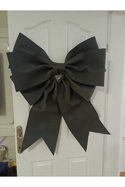 Rose bloome فيونكة إيفا كبيرة سوداء 100 سم