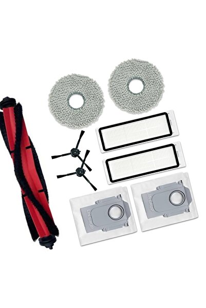 LİN GRUP مجموعة فرشاة رئيسية متوافقة مع ROBOROCK Qrevo S