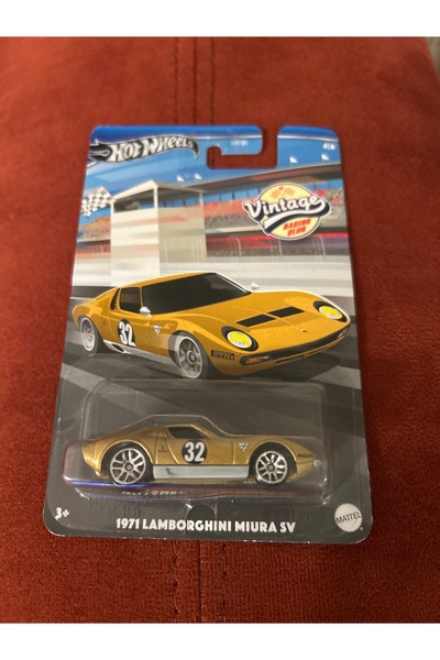 HOT WHEELS Vintage 1971 Lamborghini miura sv hrt81