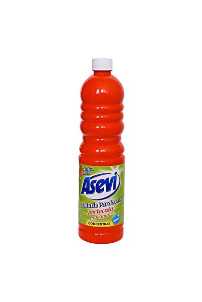 ASEVI Set of 3 x Floor Cleaner, Orange, 1 l