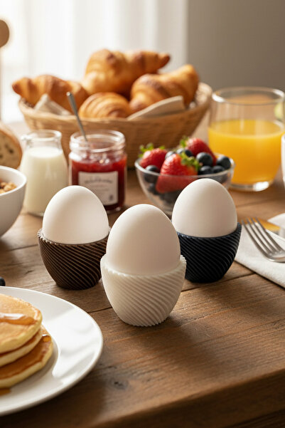 Noldor Modern Egg Holder (3 Pieces) - Assorted Colors