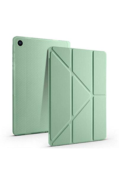 kılıffuarı Samsung Galaxy Tab A9 Plus Case Soft Cover with Pen Slot Foldable ...