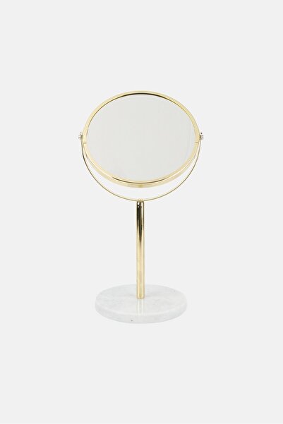 Catherine Malandrino Marble Vanity Mirror, Gold