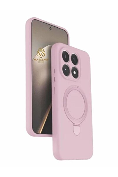 Massemr Xiaomi Mi 15t Pastel Textured Magsafe Stand Case Premium Magnetic Hol...