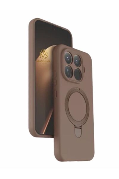 Massemr حافظة ماجسيف ذات ملمس باستيل لهاتف شاومي مي 15 تي برو مع حامل مغناطيس...