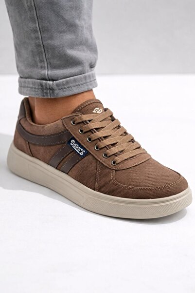 Dakırs Ortopedik Tabanlıklı Yazlık Erkek Keten Rahat Hafif Spor Ayakkabı