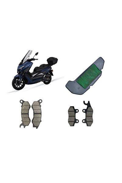 MOTOHANE Arora Max-T Easy 125 Bakım Seti Ön-Arka Balata Ve Hava filtresi