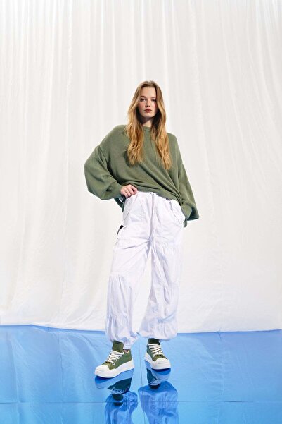 VDR White Poplin Trousers 17387