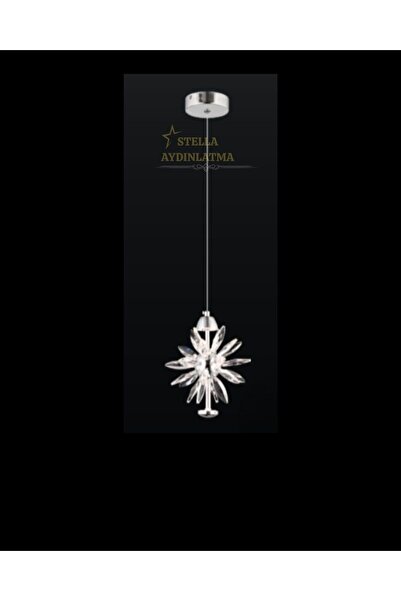 Stella GÜMÜŞ LEDLİ SARKIT TAŞLI KRİSTAL YATAK ODASI SALON OTURMA 0DASI MUTFAK...