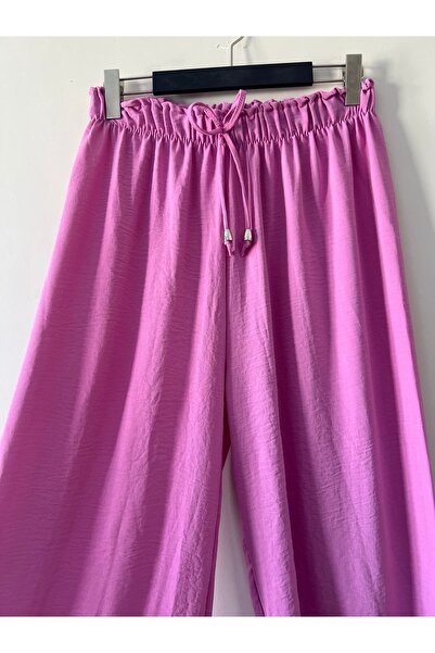 balmeda Buy Elastic Waist Ayrobin Fabric Pants