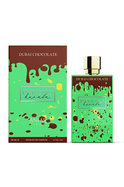 ANFAR 1950 Dubai Ciocolata - Fistic Kunafa, Extract de parfum, Unisex, 80 ml