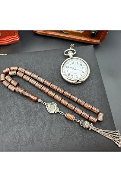 Sabır Taneleri Gümüş İşlemeli Usta İşçilik Kuka Tespih