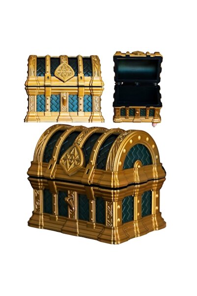 OEM Cufăr decorativ pentru bijuterii, pictat manual, design elegant verde cu ...