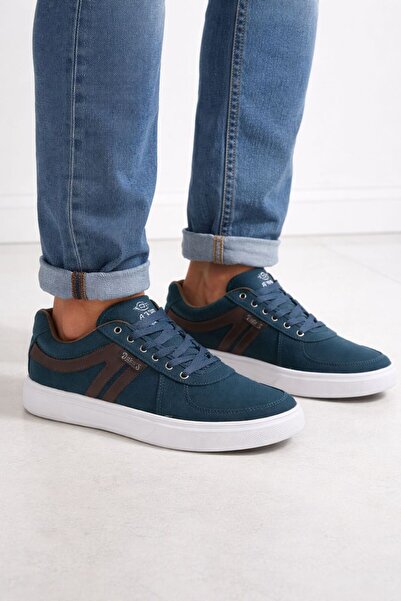 Dakırs Ortopedik Tabanlıklı Yazlık Erkek Keten Rahat Hafif Spor Ayakkabı