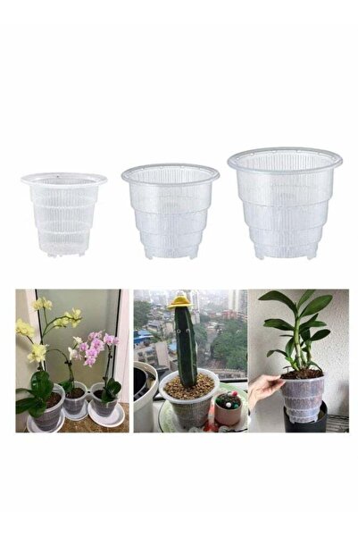 Generic Crystal Orchid Plant Pot with Breathable Design for Optimal Aeration ...