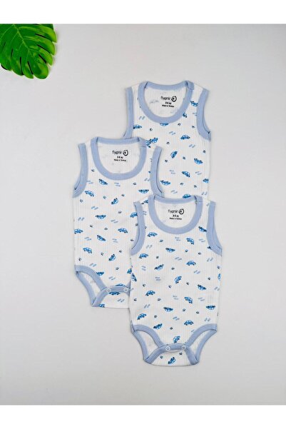 EFU BABY 3 قطع من ملابس داخلية للأطفال الذكور مصنوعة من القطن بنسبة 100% بنمط...