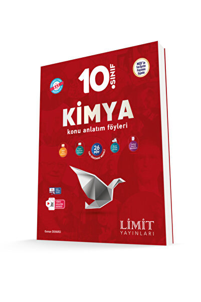 Limit Yayınları 10.SINIF KİMYA KONU ANLATIM FÖYLERİ YENİ MÜFRADAT