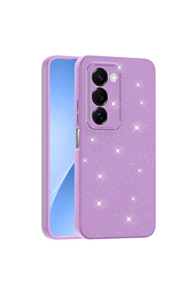 Kılıfist Redmi 15 Case Camera Protected Glitter Luxury Klfs Cotton Cover - Pu...