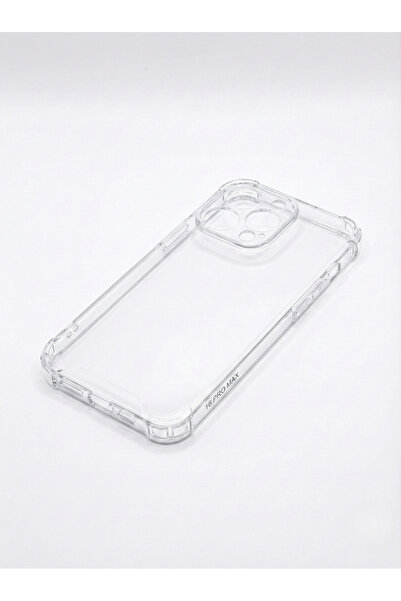 OSG iPhone 16 Pro Compatible Transparent Silicone Shock-Absorbing Reinforced ...