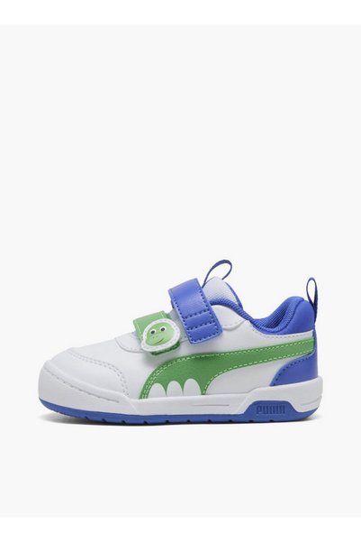 Puma حذاء رياضي للأولاد متعدد الاستخدامات بتصميم ديناصورين مع شريط لاصق