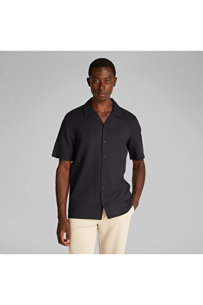 Calvin Klein Cuban Erkek Siyah Gömlek