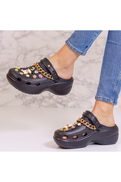 Sofia Store Women's slippers with colorful accessories Bambina