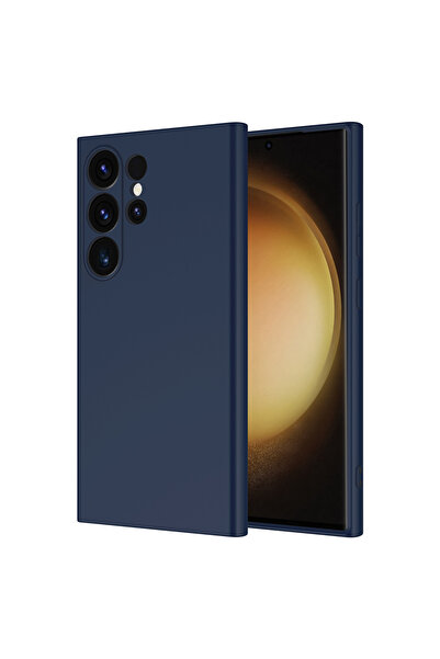 Techaks غطاء حماية لهاتف جالاكسي إس 26 ألترا من تي سي إتش إس مارا - أزرق داكن