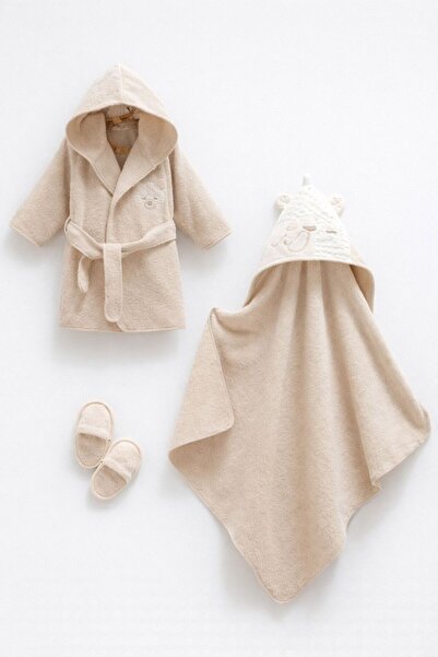 ByBest Beauty Caramell Towel Bathrobe Set