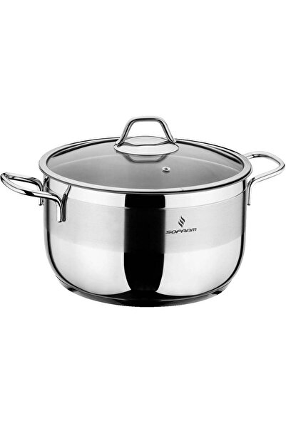 Sofram Cooking Pot Stainless Steel with Lid 30 cm
