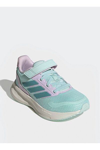 adidas حذاء رياضي للبنات من رنفالكون 5 إل مزود بشريط لاصق