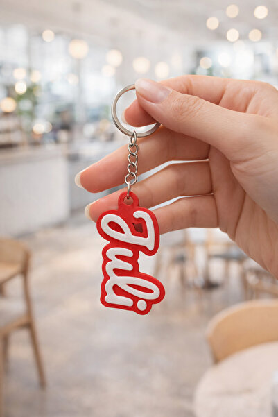 Dekor Kişiye Özel İsimli Anahtarlık – Özel Tasarım, Şık & Anlamlı Hediye